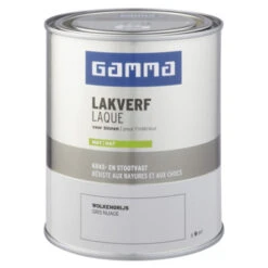 GAMMA Binnenlak Mat 750 Ml Wolkengrijs