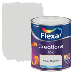 Flexa Creations Lak Silver Shadow Zijdeglans 750 Ml
