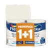 Flexa Strak In De Lak Voor Binnen Duopack RAL 9010 Gebroken Wit Zijdeglans 750 Ml + 750 Ml Gratis -Muurverf Voor Thuis 123 1003