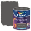 Flexa Creations Lak Industrial Grey Zijdeglans 750 Ml 2 Flexa Creations Lak Industrial Grey Zijdeglans 750 Ml -Muurverf Voor Thuis 123