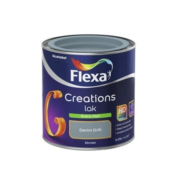Flexa Creations Binnenlak Denim Drift Extra Mat 250 Ml 4 Flexa Creations Binnenlak Denim Drift Extra Mat 250 Ml - Afbeelding 2