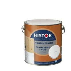 Histor Perfect Finish Houten Vloer 7000 Wit Zijdeglans 2,5 Liter