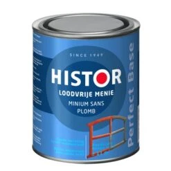 Histor Perfect Base Loodvrije Menie Roodbruin 750 Ml -Muurverf Voor Thuis 123 1034
