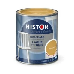 Histor Perfect Finish Houtlak Brass Mesh Hoogglans 750 Ml -Muurverf Voor Thuis 123 1059