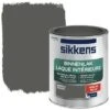 Sikkens Binnenlak Donkergrijs Hoogglans 750 Ml