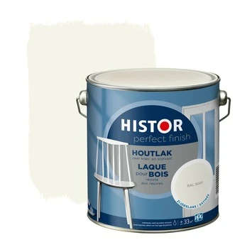 Histor Perfect Finish Houtlak RAL 9001 Zijdeglans 2,5 Liter 3 Histor Perfect Finish Houtlak RAL 9001 Zijdeglans 2,5 Liter