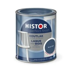 Histor Perfect Finish Houtlak Blue Tang Hoogglans 750 Ml -Muurverf Voor Thuis 123 1176