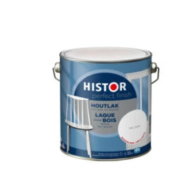 Histor Perfect Finish Houtlak RAL 9016 Hoogglans 2,5 Liter