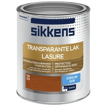 Sikkens Buitenlak Teak Transparant Zijdeglans 750 Ml 4 Sikkens Buitenlak Teak Transparant Zijdeglans 750 Ml - Afbeelding 2