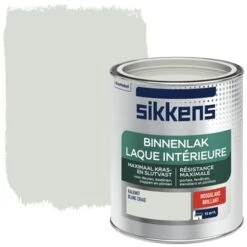 Sikkens Binnenlak Kalkwit Hoogglans 750 Ml