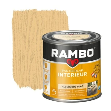 Rambo Pantserlak Interieur Transparant Zijdeglans Kleurloos 250 Ml 3 Rambo Pantserlak Interieur Transparant Zijdeglans Kleurloos 250 Ml