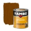 Rambo Pantserlak Interieur Transparant Zijdeglans Warm Walnoot 750 Ml