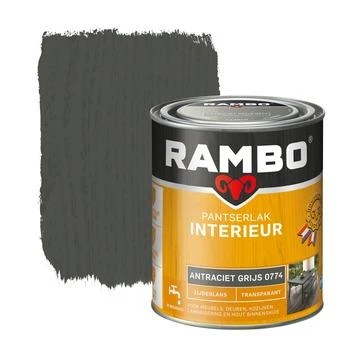 Rambo Pantserlak Interieur Transparant Zijdeglans Antraciet Grijs 750 Ml 3 Rambo Pantserlak Interieur Transparant Zijdeglans Antraciet Grijs 750 Ml