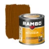Rambo Pantserlak Interieur Transparant Zijdeglans Warm Walnoot 250 Ml -Muurverf Voor Thuis 123 1373