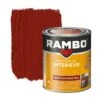 Rambo Pantserlak Interieur Transparant Zijdeglans Warm Mahonie 750 Ml