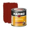 Rambo Pantserlak Interieur Transparant Zijdeglans Warm Mahonie 250 Ml
