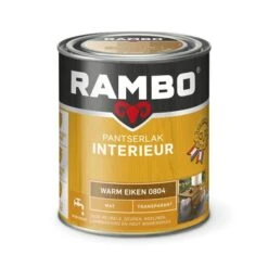 Rambo Pantserlak Interieur Transparant Mat Warm Eiken 750 Ml 7 Rambo Pantserlak Interieur Transparant Mat Warm Eiken 750 Ml -Muurverf Voor Thuis 123 1414