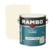 Rambo Pantserlak Vloer Acryl Dekkend Zijdeglans Cremewit 2,5 Liter -Muurverf Voor Thuis 123 1424