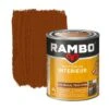Rambo Pantserlak Interieur Transparant Zijdeglans Koloniaal Teak 750 Ml