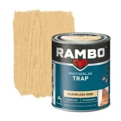 Rambo Pantserlak Trap Transparant Zijdeglans Kleurloos 750 Ml