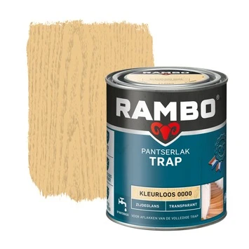 Rambo Pantserlak Trap Transparant Zijdeglans Kleurloos 750 Ml 3 Rambo Pantserlak Trap Transparant Zijdeglans Kleurloos 750 Ml