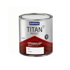 GAMMA Titan Buitenlak Hoogglans 750 Ml Wit 6 GAMMA Titan Buitenlak Hoogglans 750 Ml Wit -Muurverf Voor Thuis 123 1474