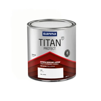 GAMMA Titan Buitenlak Hoogglans 750 Ml Wit 4 GAMMA Titan Buitenlak Hoogglans 750 Ml Wit - Afbeelding 2