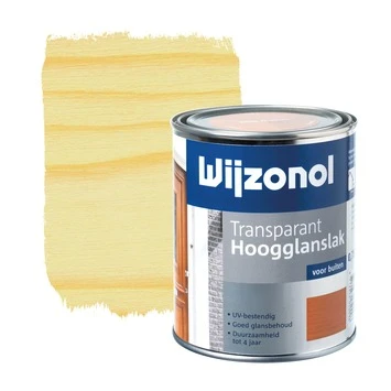 Wijzonol Lak Transparant Whitewash Hoogglans 750 Ml 3 Wijzonol Lak Transparant Whitewash Hoogglans 750 Ml
