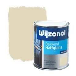 Wijzonol Lak Dekkend Ivoor Halfglans 750 Ml