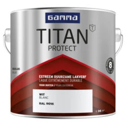 GAMMA Titan Buitenlak Hoogglans 2,5 Liter RAL 9016