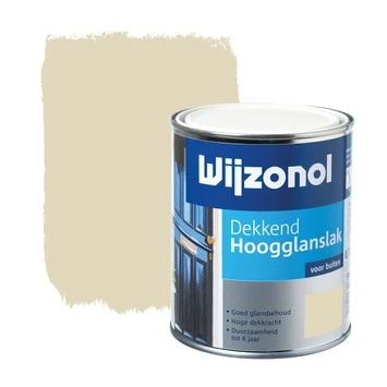 Wijzonol Lak Dekkend Ivoor Hoogglans 750 Ml 3 Wijzonol Lak Dekkend Ivoor Hoogglans 750 Ml