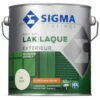 Sigma Lak Exterieur RAL 9010 Zijdeglans 2,5 Liter