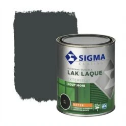 Sigma Lak Exterieur 7021 Zwart Grijs Zijdeglans 750 Ml