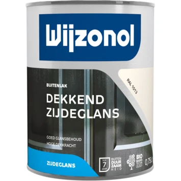 Wijzonol Dekkend Zijdeglanslak RAL 1013 750ml 3 Wijzonol Dekkend Zijdeglanslak RAL 1013 750ml