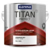 GAMMA Titan Buitenlak Hoogglans 2,5 Liter Gebroken Wit -Muurverf Voor Thuis 123 1551