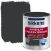 Sikkens Buitenlak RAL 7021 Zijdeglans 750 Ml -Muurverf Voor Thuis 123 1576