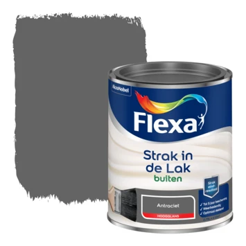 Flexa Strak In De Lak Voor Buiten Antraciet Hoogglans 750 Ml 3 Flexa Strak In De Lak Voor Buiten Antraciet Hoogglans 750 Ml