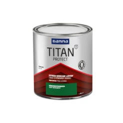 GAMMA Titan Buitenlak Hoogglans 750 Ml Monumenten Groen -Muurverf Voor Thuis 123 1615
