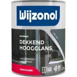 Wijzonol Dekkend Hoogglanslak RAL 7016 750ml