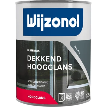 Wijzonol Dekkend Hoogglanslak RAL 7016 750ml 3 Wijzonol Dekkend Hoogglanslak RAL 7016 750ml