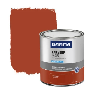 GAMMA Buitenlak Zijdeglans 750 Ml Wijnrood 3 GAMMA Buitenlak Zijdeglans 750 Ml Wijnrood