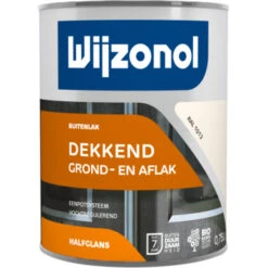 Wijzonol Grond- En Aflak RAL 1013 750ml