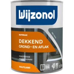 Wijzonol Grond- En Aflak RAL 7016 750ml