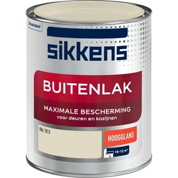 Sikkens Buitenlak RAL 1013 Hoogglans 750 Ml 4 Sikkens Buitenlak RAL 1013 Hoogglans 750 Ml - Afbeelding 2