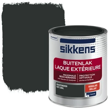 Sikkens Buitenlak Grachtengroen Hoogglans 750 Ml 3 Sikkens Buitenlak Grachtengroen Hoogglans 750 Ml