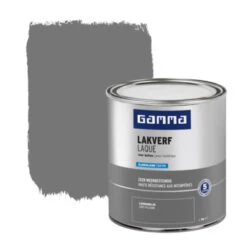 GAMMA Buitenlak Zijdeglans 750 Ml Loodgrijs
