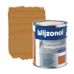 Wijzonol Lak Transparant Grenen Hoogglans 750 Ml