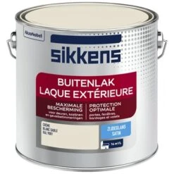 Sikkens Buitenlak RAL 9001 Zijdeglans 2,5 Liter 8 Sikkens Buitenlak RAL 9001 Zijdeglans 2,5 Liter -Muurverf Voor Thuis 123 1717