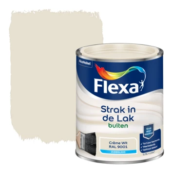 Flexa Strak In De Lak Voor Buiten Crèmewit RAL9001 Zijdeglans 750 Ml 3 Flexa Strak In De Lak Voor Buiten Crèmewit RAL9001 Zijdeglans 750 Ml