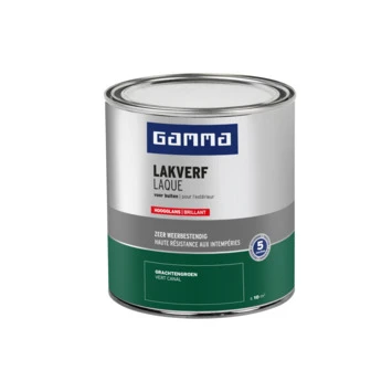GAMMA Buitenlak Hoogglans 750 Ml Grachten Groen 4 GAMMA Buitenlak Hoogglans 750 Ml Grachten Groen - Afbeelding 2